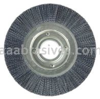 Weiler 86182 Burr-Rx 10" Crimped Filament Wheel Brush .035/80 CG Fill 2" Arbor Hole