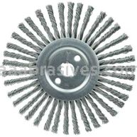 Weiler 94199 10" Cable Twist Knot Wire Wheel .035" Steel Fill 1" Arbor Hole
