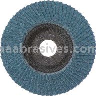 Wendt Abrasives 228162 Premium Zirconia Flap Disc 5" x 5/8-11 - Type 27 FG ZA40