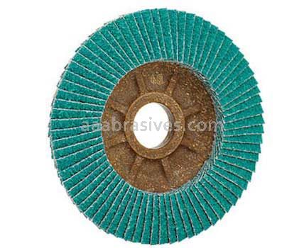 CS Unitec 93634 5 x 7/8 40 Grit PLANTEX® COOL TOP Flap Disc