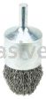 Weiler 10322 Controlled Flare Crimped Wire End Brush 1" .014" Stainless Steel Fill