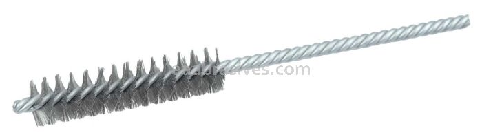 Weiler 21342 3/8" Power Tube Brush .003" Steel Fill 1-1/2" Brush Length
