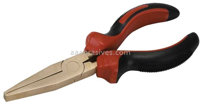 CS Unitec™ EX606-6A 15mm 6" Flat Nose Plier Aluminum Bronze