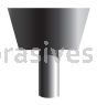 A-33, 1x1/2x1/4"sk, Mounted Point, Vitrified, PA/O