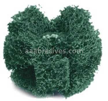 Standard Abrasives Buff and Blend Cross Buff HS 727334 1" x 3/8" x 2 Ply x 8-32 A CRS (Stock)