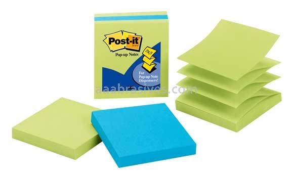 Post-it™ Pop-up Notes 3301-3AU-LE 3 in x 3 in 3M 7100097017