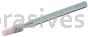 Norton 69078645337 B97 1/8 x 3/8 Pink 86A A/O Vitrified Bond Mounted Point