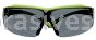 3M™ 7100180052 SecureFit™ 400 Series Safety Glasses SF402XAS-GRN Green/Black Gray Anti-Scratch Lens