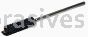 Weiler 34357 CrossFlex Standard Duty Bore Brush 5/8 Diameter 240 SC with Collet