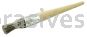 Weiler 40078 13/16" Bridled Glue Brush Grey China Bristle 1-3/4" Trim Length Long Foam Handle