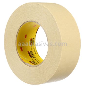3M™ 7000088517 Paint Masking Tape 231/231A Tan 72 mm x 55 m 7.6 mil