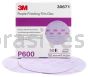 3M™ 7100122789 6” P600 Grit 260L Hookit™ Purple Finishing Film Abrasive Disc