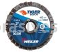 Weiler 50923 - 2" 40Z, BobCat Abrasive Flap Disc, Angled, Plastic Backing - 012382509231