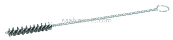 Weiler 21103 3/8" Hand Tube Brush .006" Stainless Steel Wire Fill 2" Brush Length