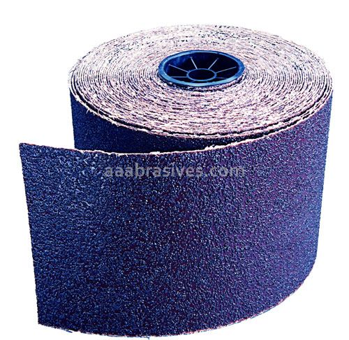 8x25 yds #80 (1/2) Floor Sanding Roll Zirconium Cloth Blue