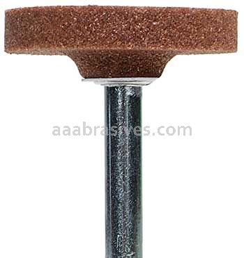 Norton W235 1-1/2 x 1/4 Gemini 38A M/M4A 1/4 x 1-1/2 Vitrified Bond Mounted Points - W Shapes
