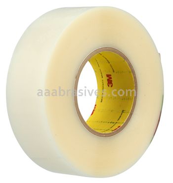 3M™ 7010373439 Polyurethane Protective Tape 8681HS Transparent Non-Skip Slit Liner 8 in x 36 yd