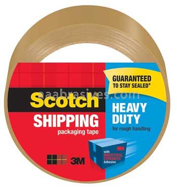 Scotch™ Heavy Duty Shipping Packaging Tape 3850T Tan 48 mm x 50 m 3M 7100158253
