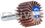 Merit Abrasives 08834137315 1 x 1 x 1/4 Small Diameter Flap Wheels With 1/4" Steel Shank 320 Grit Merit High Performance Ceramic/AO