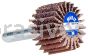 Merit Abrasives 08834137340 1-1/2 x 1 x 1/4 Small Diameter Flap Wheels With 1/4" Steel Shank 60 Grit Merit High Performance Ceramic/AO