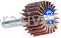Merit Abrasives 08834137343 1-1/2 x 1 x 1/4 Small Diameter Flap Wheels With 1/4" Steel Shank 180 Grit Merit High Performance Ceramic/AO