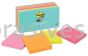 Post-it&trade; Super Sticky Notes 654-12SSMIA 3 in x 3 in Miami Collection 3M 7100088470
