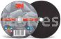 3M™ 7100139215 4 x .060 x 3/8 Type 1 Silver Cut-Off Wheel 87462