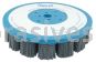 Weiler 85997 9" Maximum Density Nylox Disc Brush 80 SC Crimped Rectangular Fill