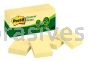 Post-it™ Notes 653 RP 1 3/8 in x 1 7/8 in Canary Yellow 3M 7000047653