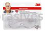 3M™ 7010376783 Over The Glass Safety Eyewear 47031-WZ6 Clear Frame Clear/Scratch Resistant Lens
