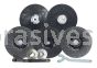 Norton Abrasives 77696004555 7" Resin Fiber Sanding Disc Back-Up Pads