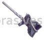 Osborn 1.75” ATB Internal Brush 320 RSC (6-1/4” OAL X 3/8” Stem Dia.)#36397