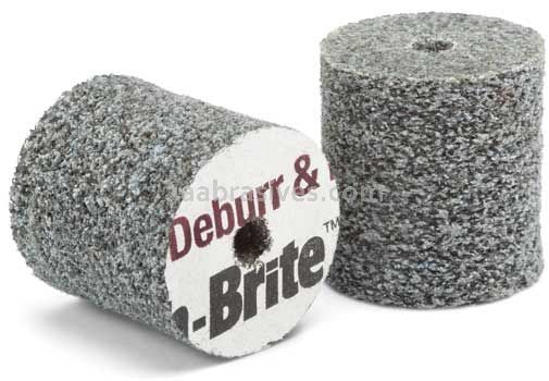 3M&trade; Scotch-Brite&trade; 7100083512 1 x 1 x 3/16 6C MED+ Deburr and Finish PRO Unitized Wheel