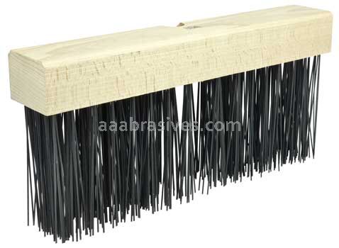 Weiler 42030 14" Wire Broom Flat Wire Fill