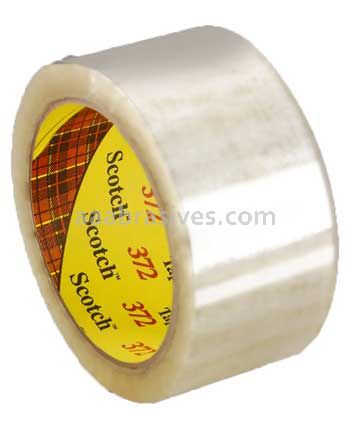 Scotch™ Box Sealing Tape 372 Clear 48 mm x 1500 m 3M 7010373645