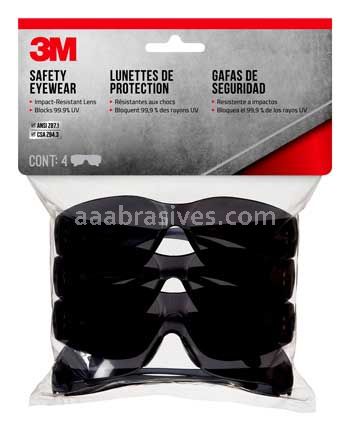 3M™ 7100173302 Safety Eyewear 90954H4-DC Gray Gray Lens Anti-Scratch