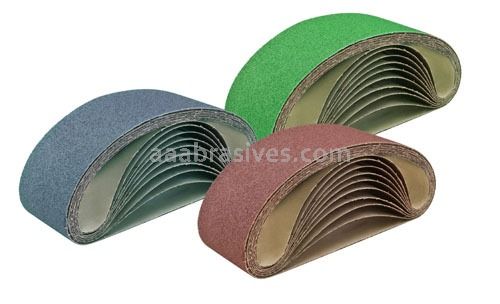 Sanding Belts 2x17-3/4 400 Grit A/O Aluminum Oxide Premium