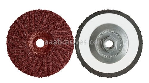 CGW 49590 5 x 7/8 Phenolic, T27-Flat, AO 24 Grit