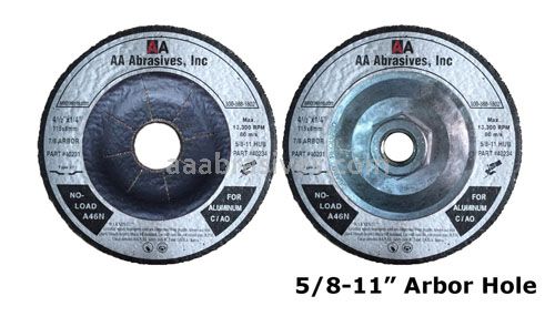 5x1/4x7/8 Grinding Wheel T-27 Resin Bond A46N Aluminum
