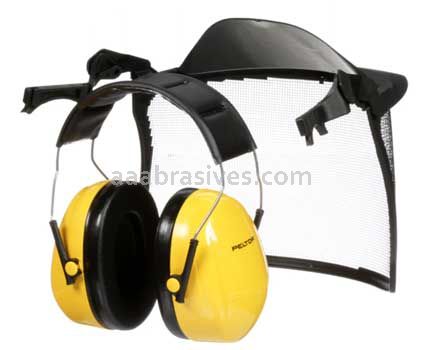 3M™ 7000103838 V40AH9A-1P Brush Defender Visor System with H9A Ear Muff
