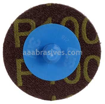 3M™ 7010518193 2” P400 Grit XF-wt 361F A/O TR Roloc™ Sanding Disc
