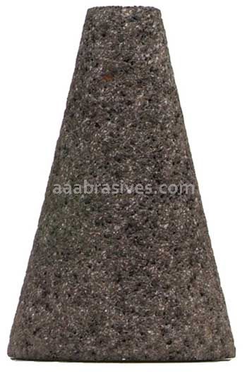 Norton 2 / 1/2 x 3 x 5/8-11/Gemini 57A24-R/E57608 NCRH Steel Bushing/Type 17 Cones - Square Tip