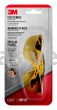 3M&trade; 7100166607 Flat Temple Eyewear Anti-Scratch 47013H1-DC Black/Yellow Amber Lens