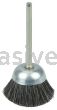 Weiler 26096 1" Miniature Cup Brush Soft Hair Fill 1/8" Stem