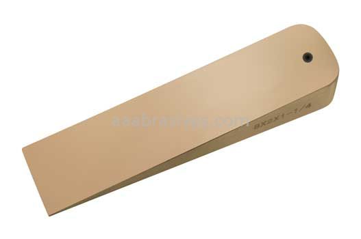 CS Unitec™ EX1101U-3B Wedge 1/2" x 1" x 6" Copper Beryllium Wedge Flange with Lanyard Hole