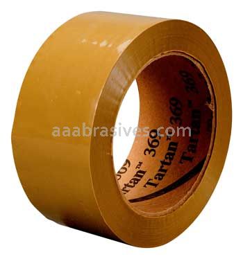Tartan™ Box Sealing Tape 369 Tan 72 mm x 100 m 3M 7100007290