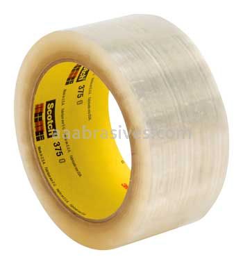 Scotch™ Box Sealing Tape 375 Clear 72 mm x 411 m 3M 7010335172