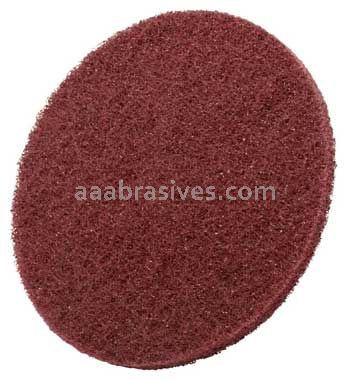 3M 7100231753 5" A/O Very Fine Scotch-Brite Production Clean and Finish Disc