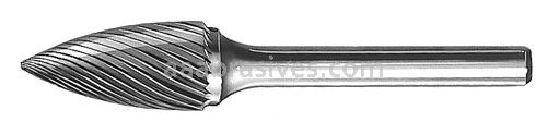 CGW 62161 SG-51 1/4 x 1/2 x 1/8 x 2, Single