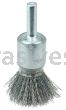 Weiler 11000 1/2" Coated Cup Crimped Wire End Brush .006" Steel Fill